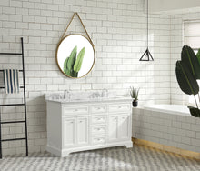 South Bay 55" Bathroom Vanity White