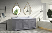 South Bay 72" Bathroom Vanity Gray