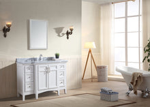 Luz 48" Bathroom Vanity White