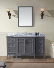 Bathroom Mirror - Maple Grey