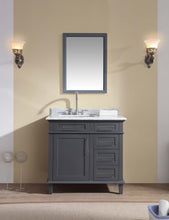 Bathroom Mirror - Charcoal